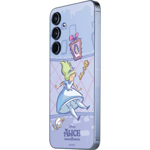 Disney Alice in Wonderland Falling down the Rabbit Hole Galaxy A35 5G Skin